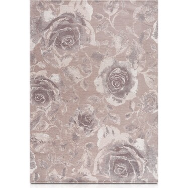 Silver Rose 8' x 11' Area Rug