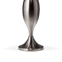 silver tassel silver table lamp   