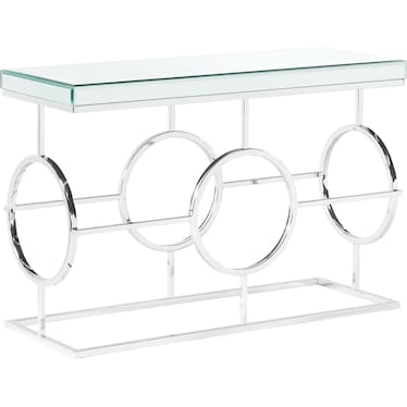 Rehan Mirrored Console Table