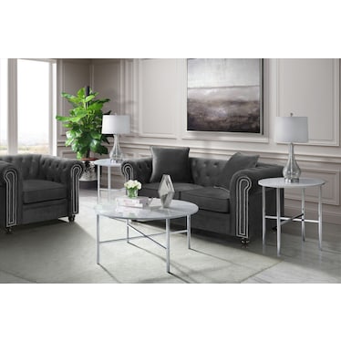 Tanyia 3-Piece Table Set with Coffee Table and 2 End Tables
