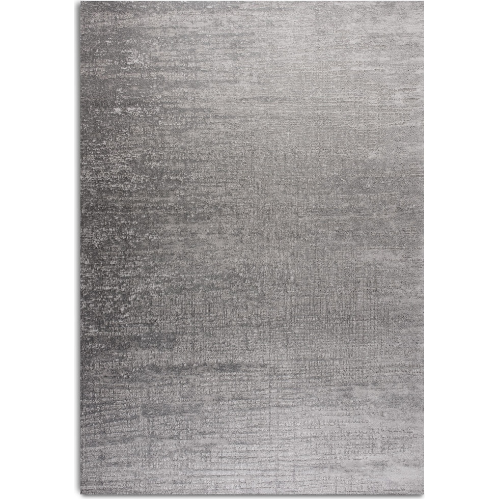 silver gray area rug  x    