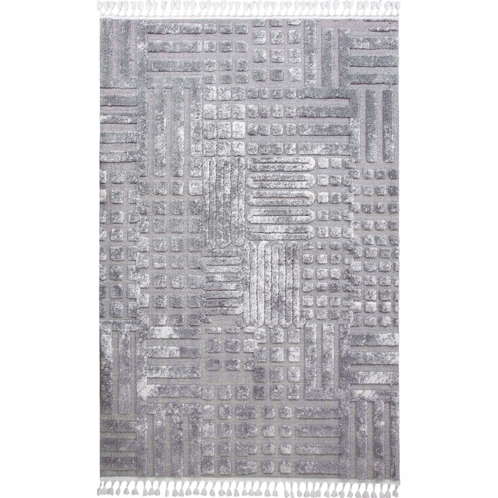 silver rug   