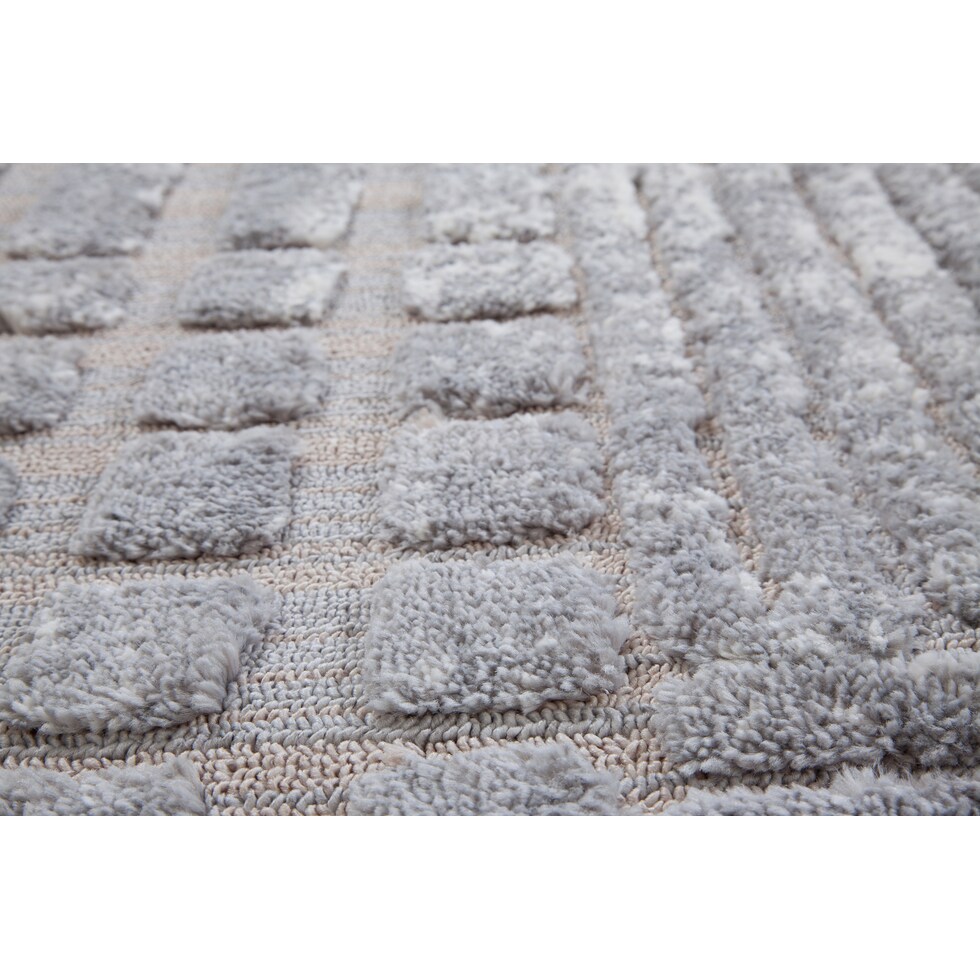 silver rug   