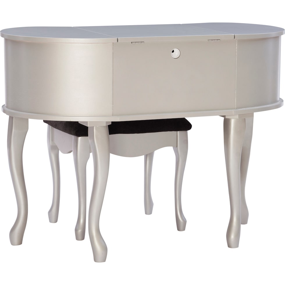 silvia silver vanity   