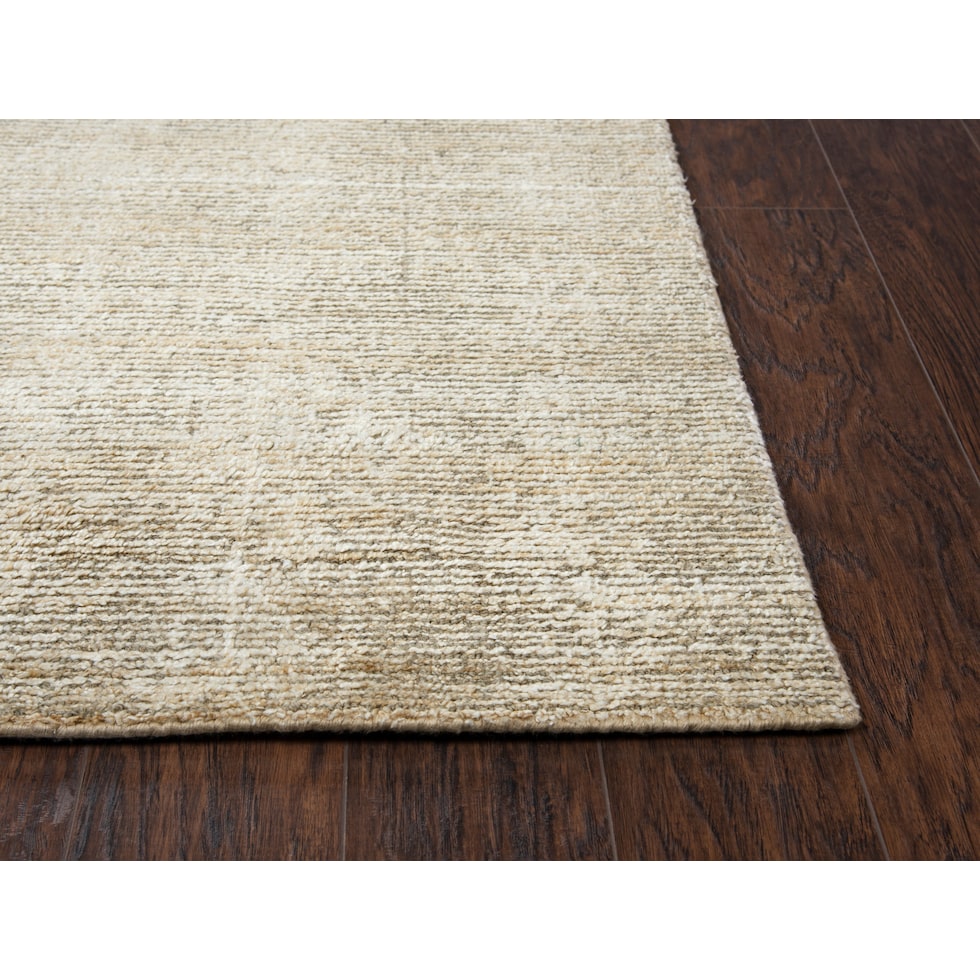 simeon light brown area rug  x    