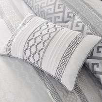 simon gray california king bedding set   