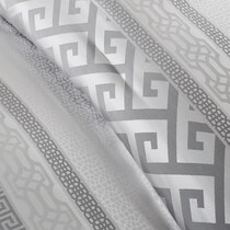simon gray california king bedding set   