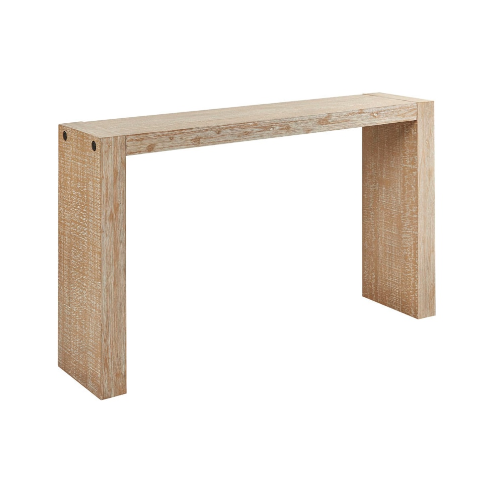simona neutral console table   