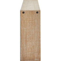 simona neutral console table   