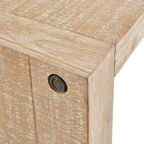 simona neutral console table   