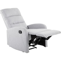 simone gray recliner   