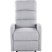 simone gray recliner   