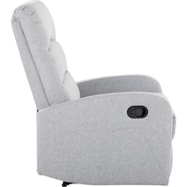 simone gray recliner   