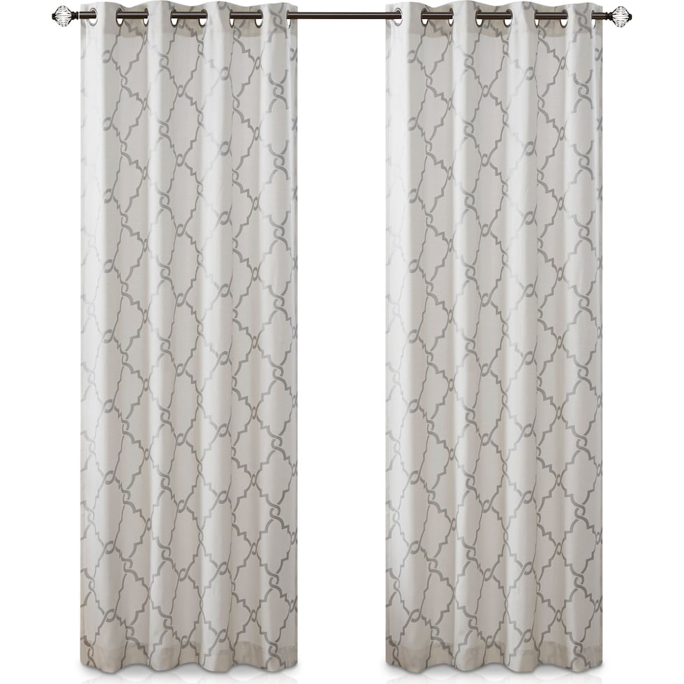 sinclair white window panel   