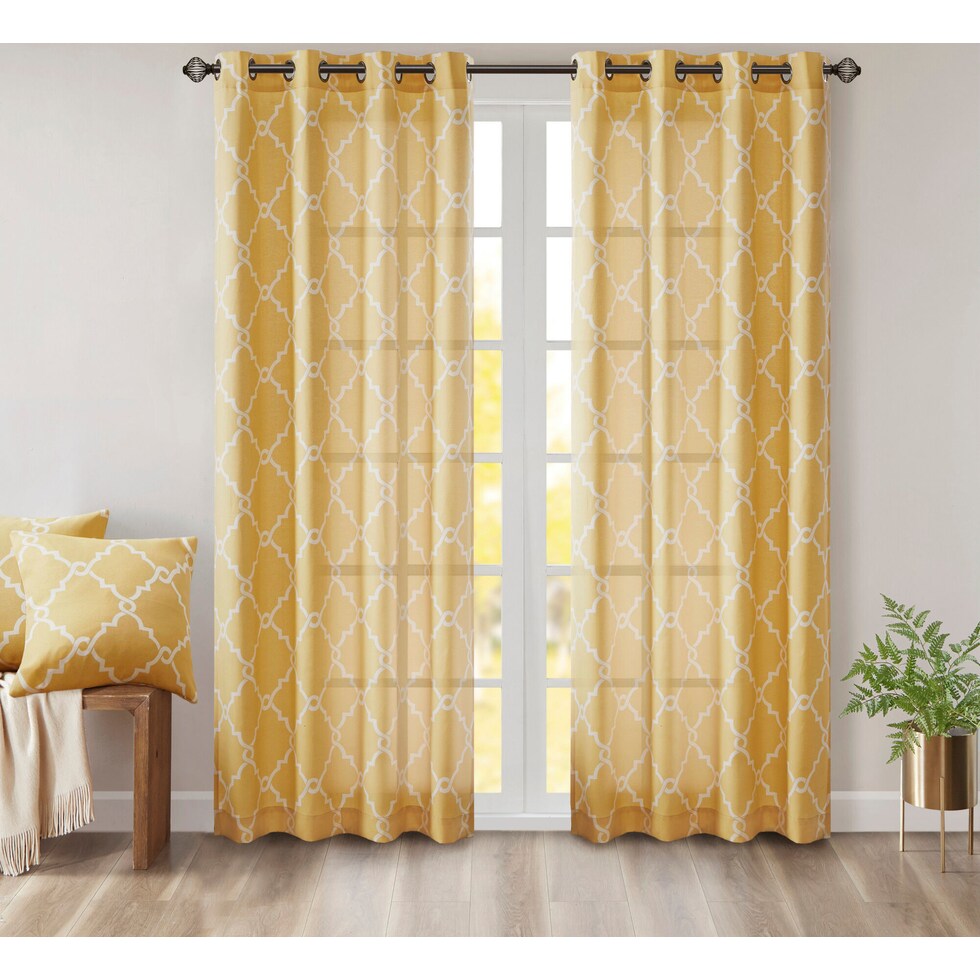 sinclair yellow window panel   