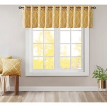 sinclair yellow window valence   