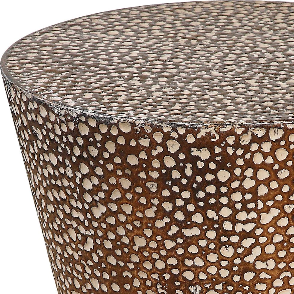 singer gold accent table   