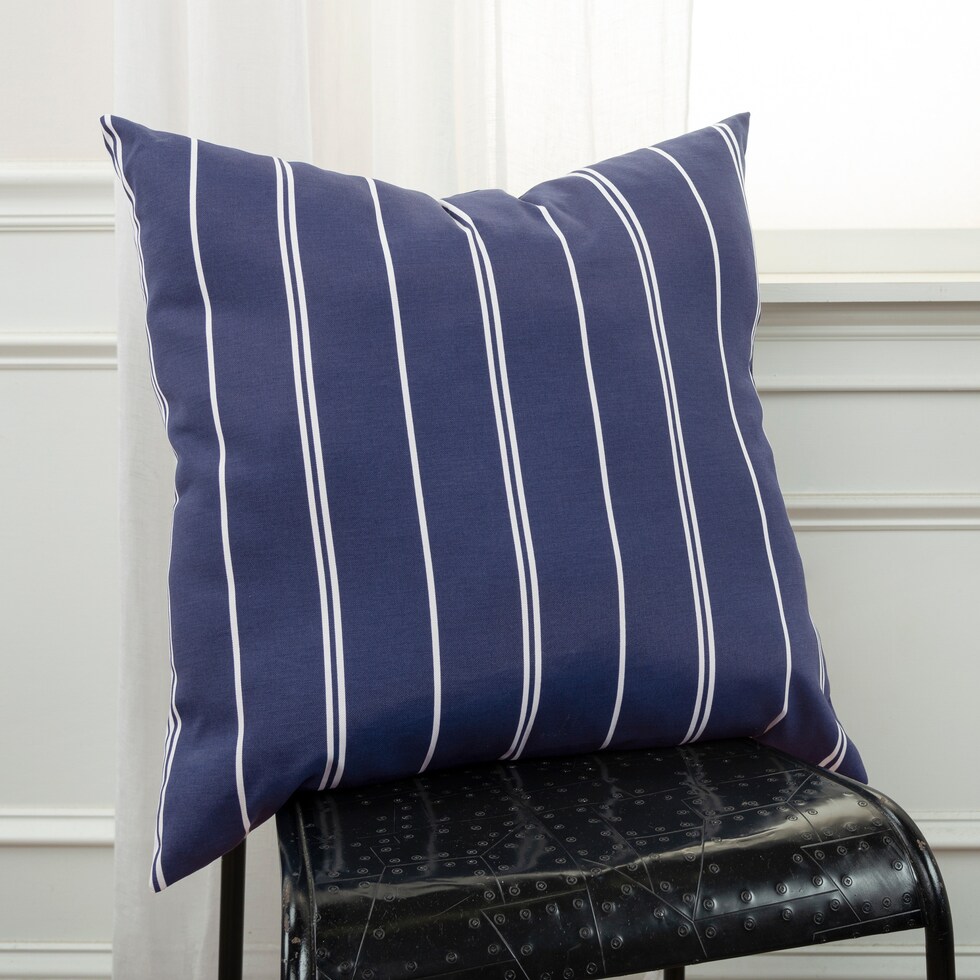 skye blue outdoor pillow   