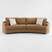 skylar dark brown sofa   