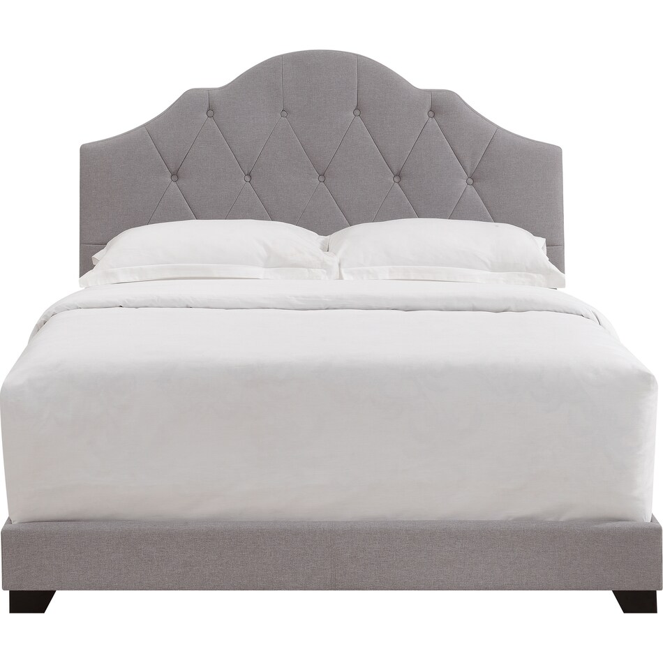 skylar gray full bed   
