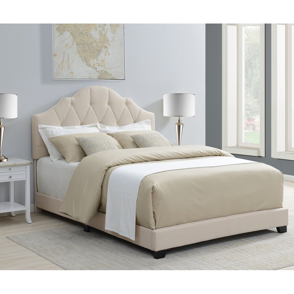 skylar white king bed   