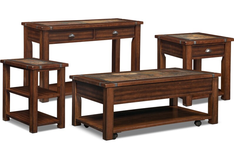 The Slate Ridge Tables Collection The Slate Ridge Tables Collection, Slate Ridge Lift Top Coffee Table