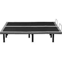 sleepfunction  gray king adjustable foundation   