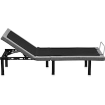 sleepfunction  gray king adjustable foundation   