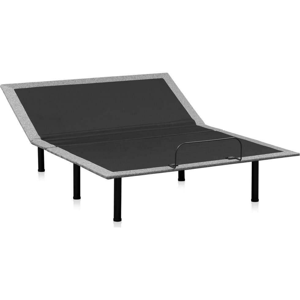 sleepfunction basic black twin xl adjustable foundation   