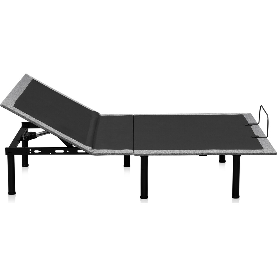 sleepfunction basic black twin xl adjustable foundation   