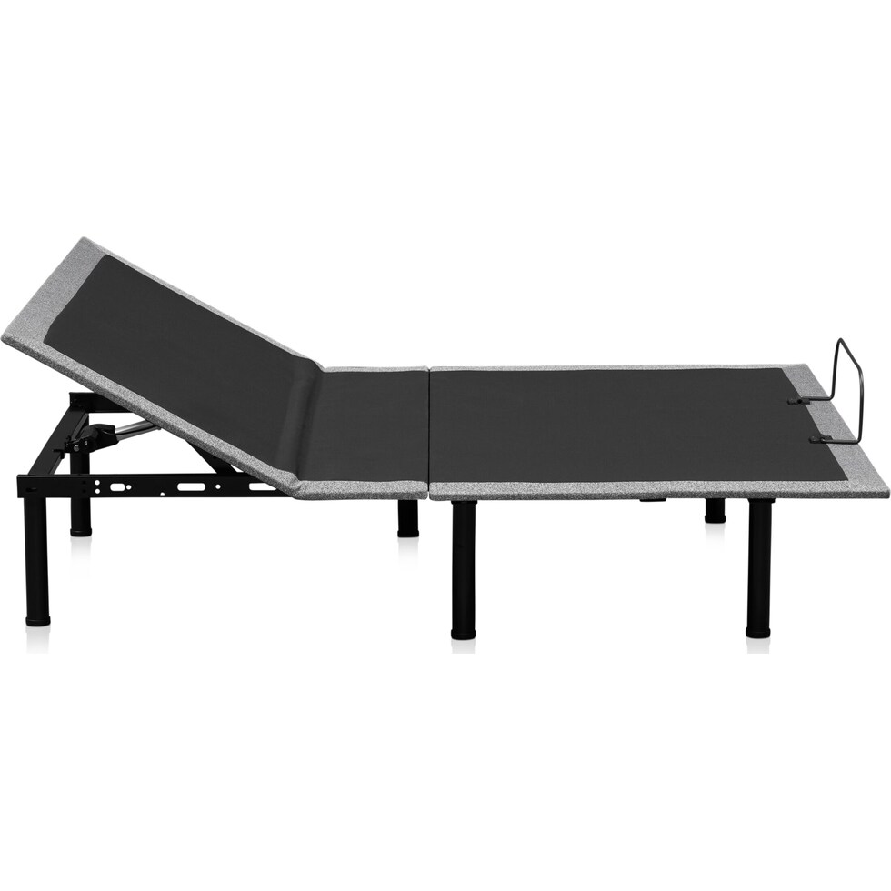 sleepfunction basic black twin xl adjustable foundation   