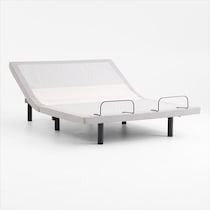 sleeptech gray california king adjustable foundation   
