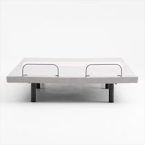 sleeptech gray california king adjustable foundation   