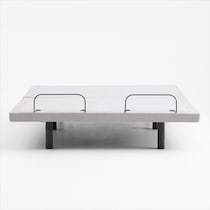 sleeptech gray full adjustable foundation   