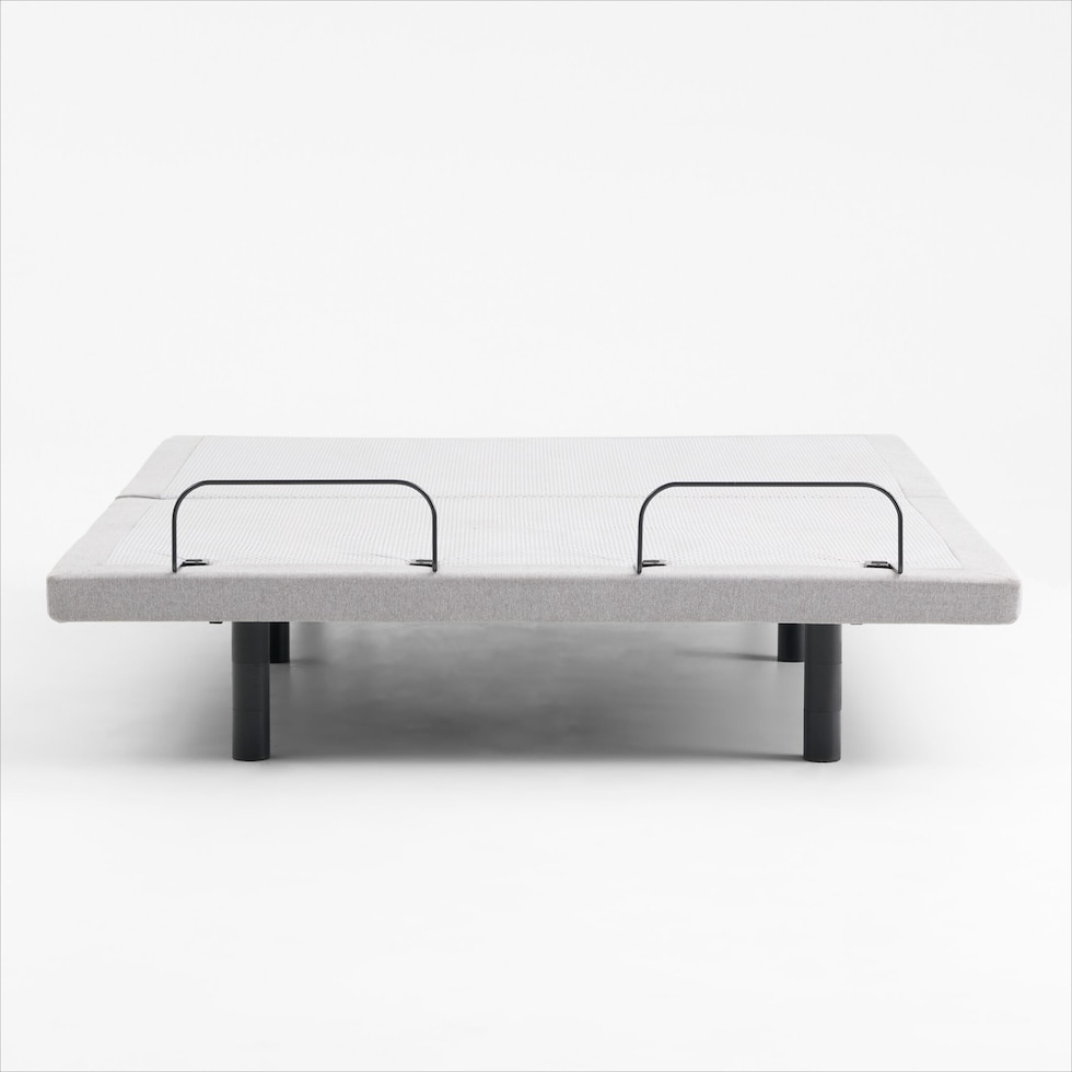 sleeptech gray full adjustable foundation   