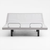 sleeptech gray full adjustable foundation   