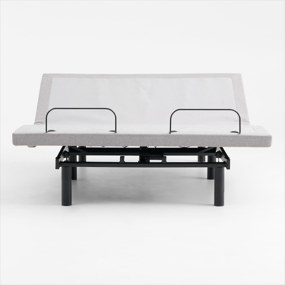 sleeptech gray full adjustable foundation   