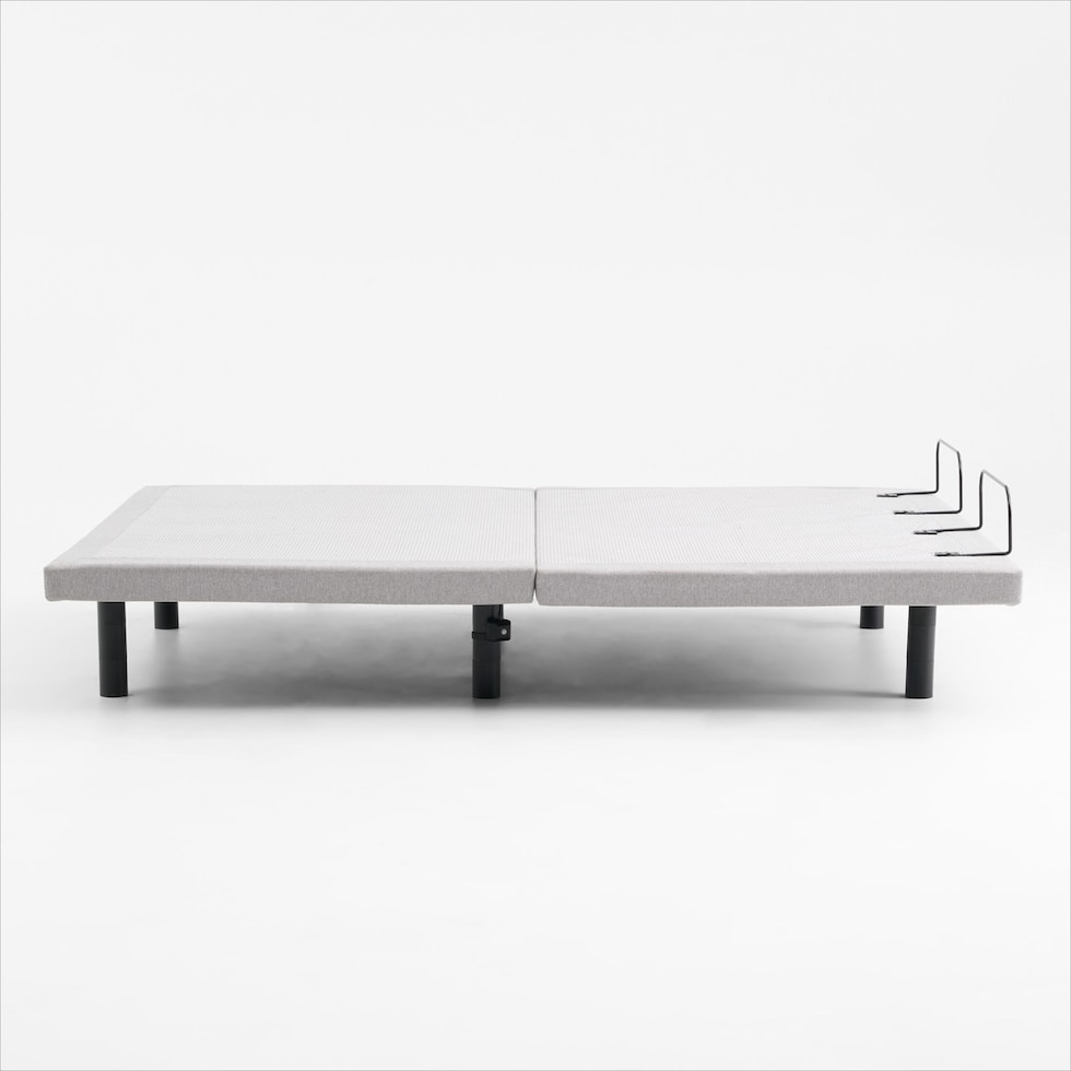 sleeptech gray full adjustable foundation   
