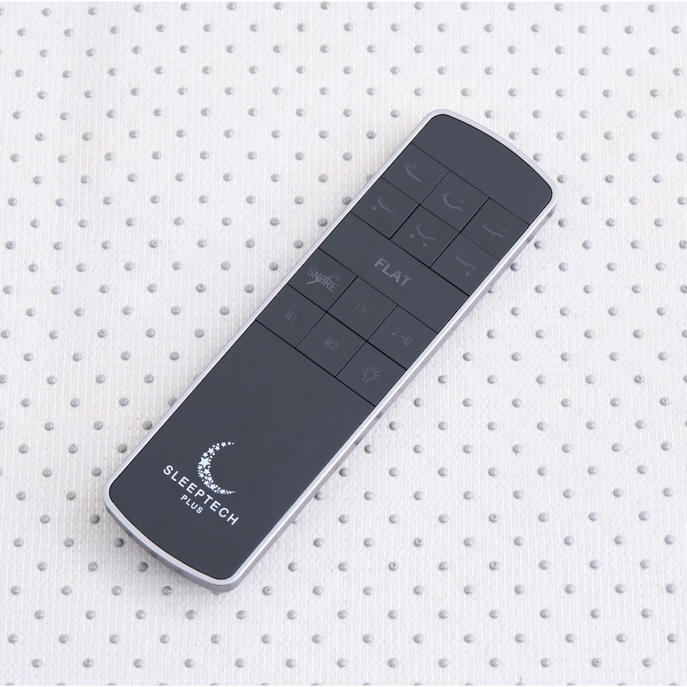 sleeptech gray full adjustable foundation   
