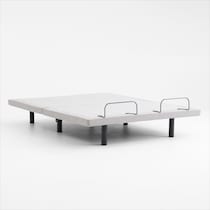 sleeptech gray full adjustable foundation   