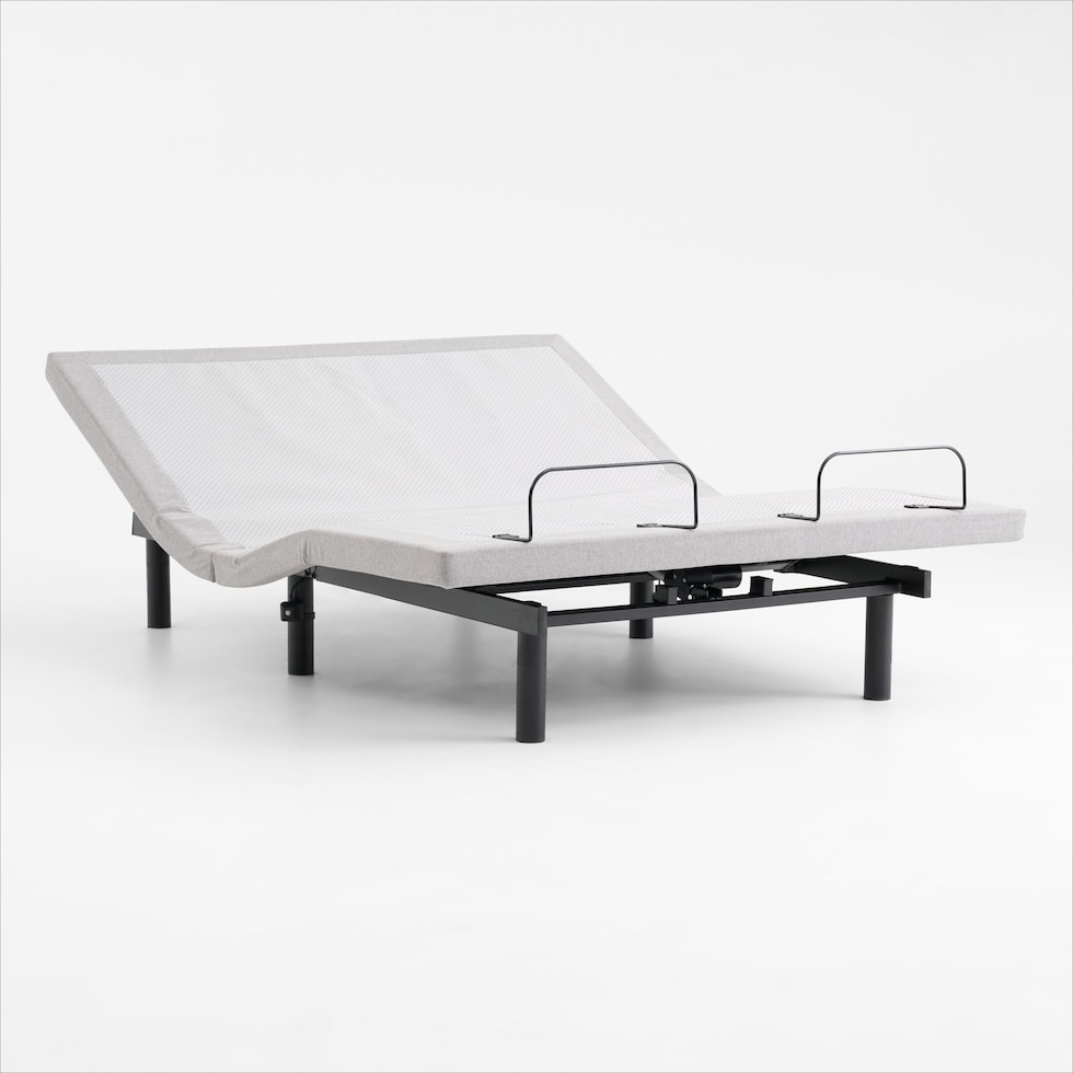 sleeptech gray full adjustable foundation   