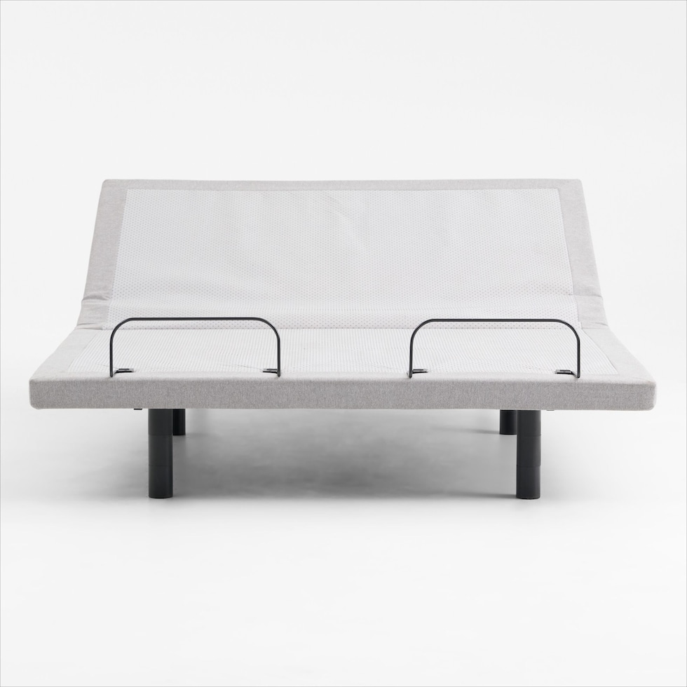 sleeptech gray full adjustable foundation   