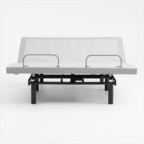 sleeptech gray full adjustable foundation   