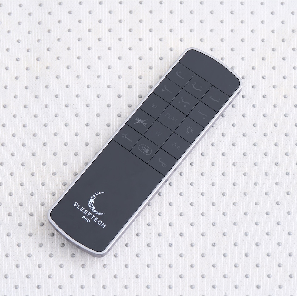 sleeptech gray full adjustable foundation   