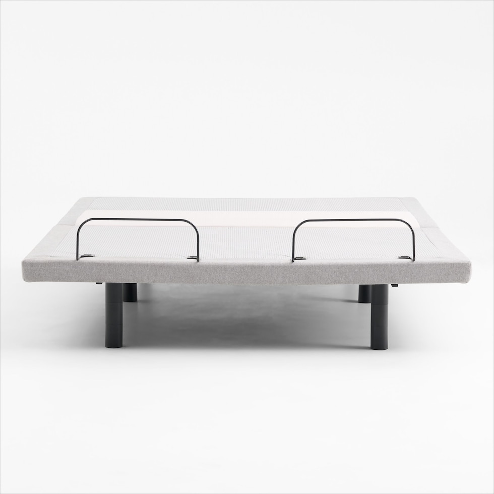 sleeptech gray king adjustable foundation   