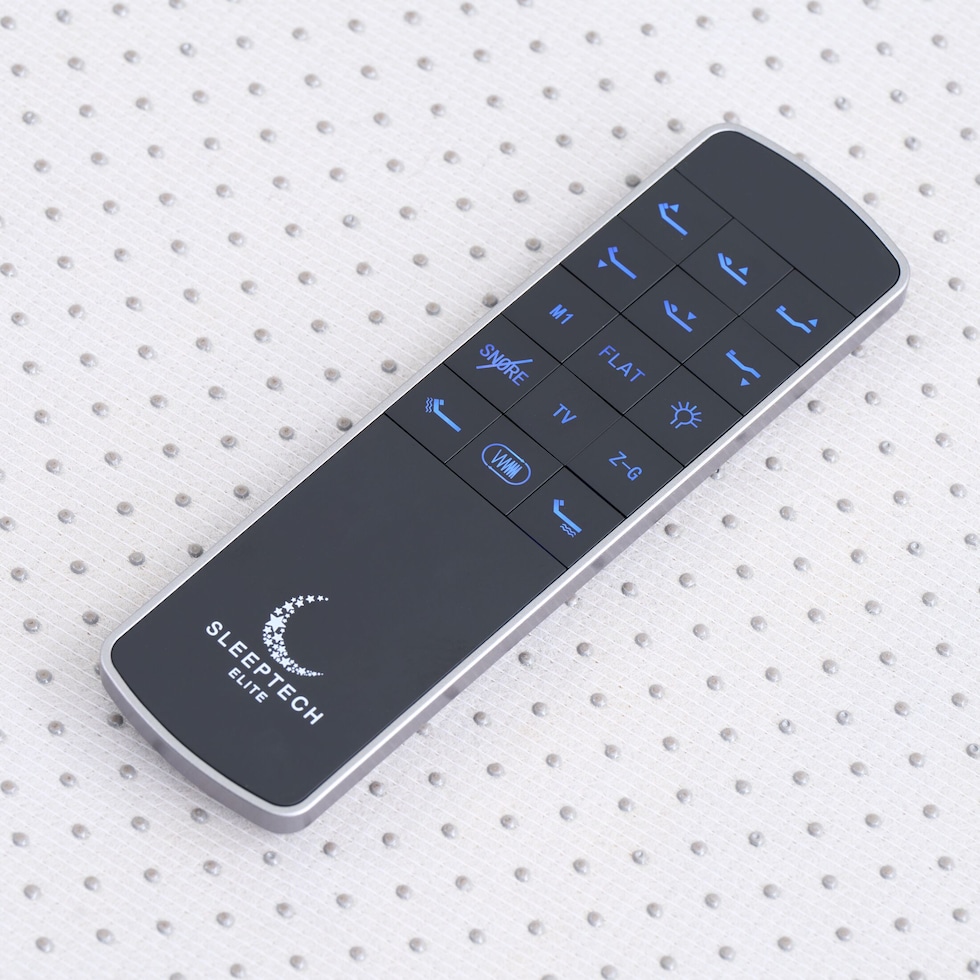 sleeptech gray king adjustable foundation   