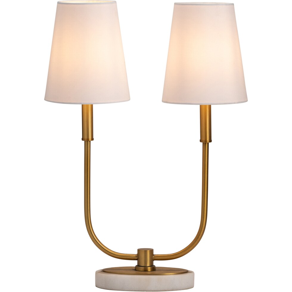 sloane gold table lamp   