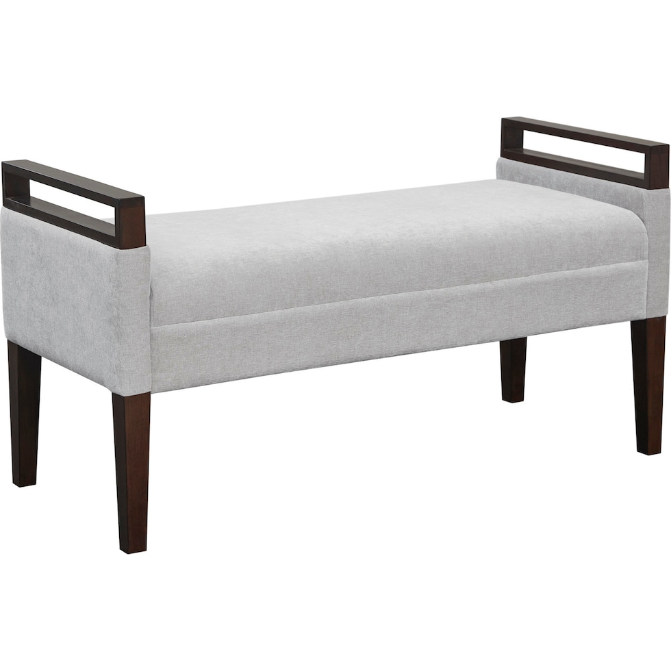 sloane gray bench   