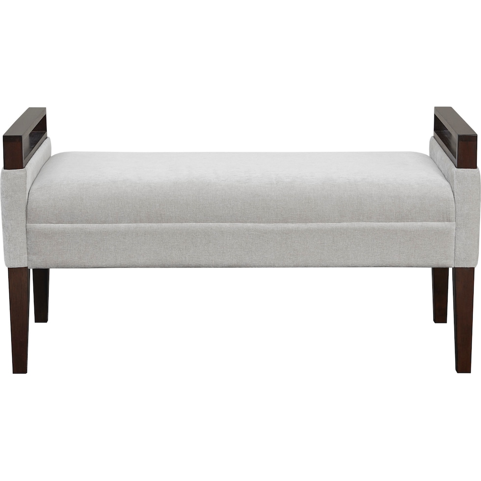 sloane gray bench   