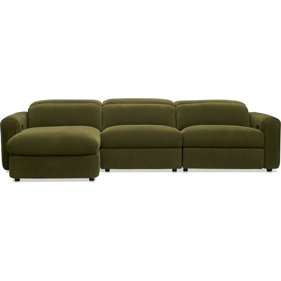 soho gray sectional   